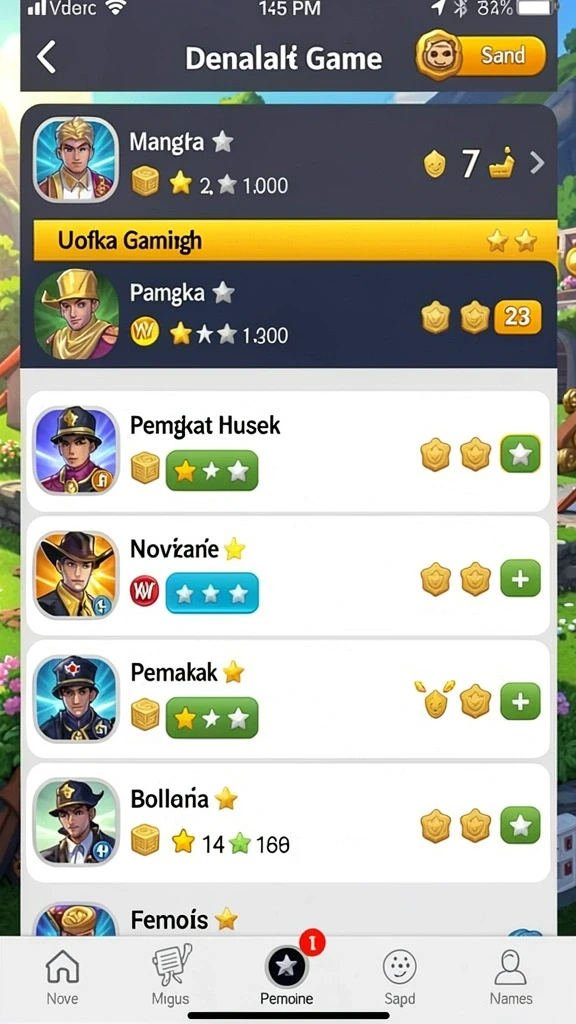 77singa - Karakter unik yang siap untuk Anda mainkan.