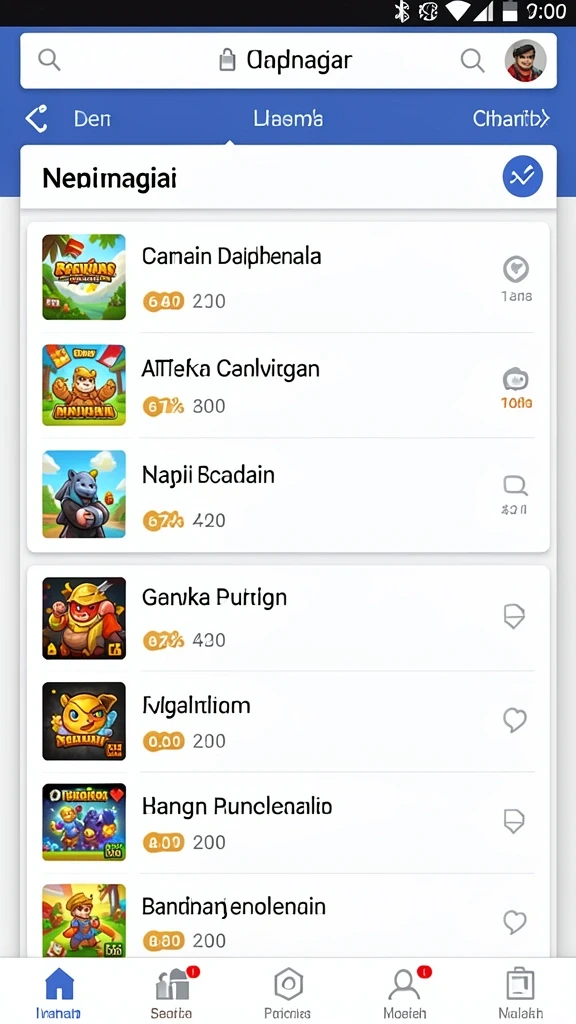 elang138 - Tampilan antarmuka yang menarik dan user-friendly.