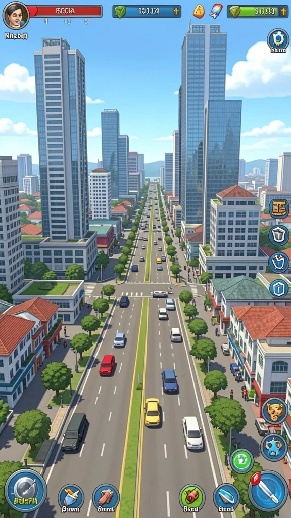 evip2 - Screenshot memperlihatkan kustomisasi karakter yang menarik.