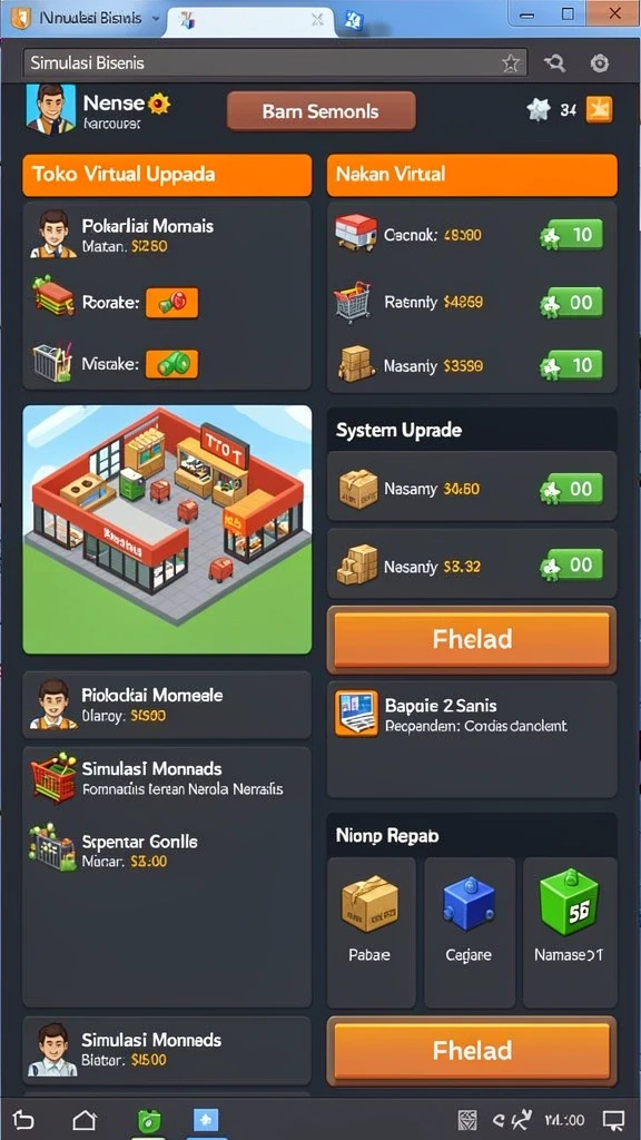 sobatgaming - Tampilan antarmuka yang ramah pengguna dan intuitif.