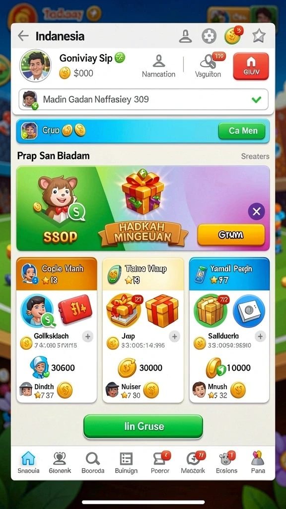 watitoto - Mode permainan yang beragam untuk semua level.